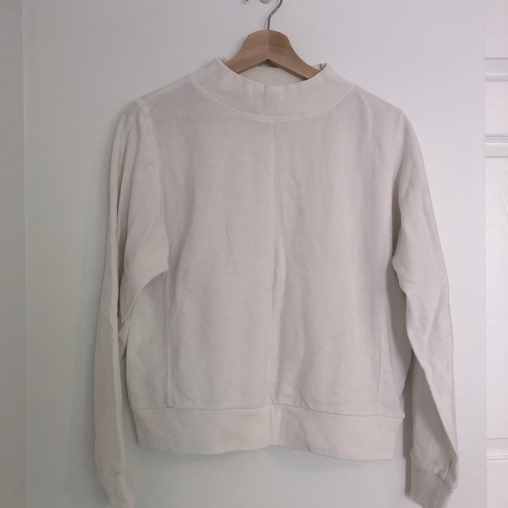 Everlane mock neck top